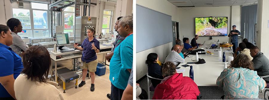 Hydrology workshop classroom