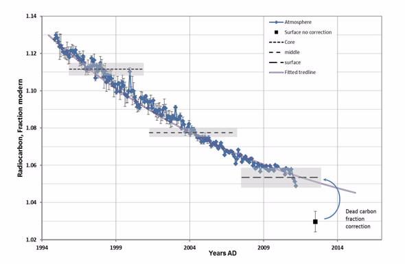 Radiocarbon content_Kidney stone