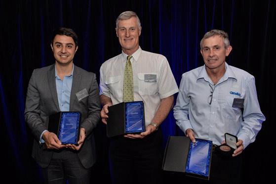 NST Awards - L-R Michael Saleh, David Cohen, Warwick Payten_560w