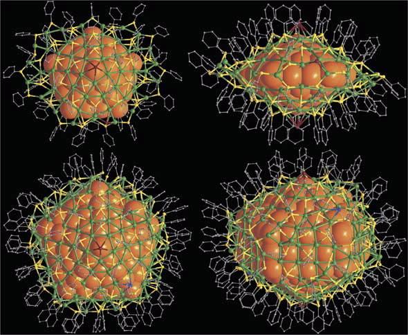 Crystal structure silver nanoparticles
