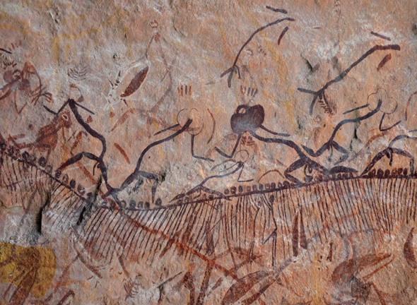 NRF figures rock art