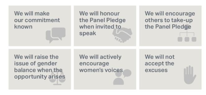 Panel Pledge commitment
