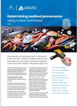 Seafood provenance fact sheet
